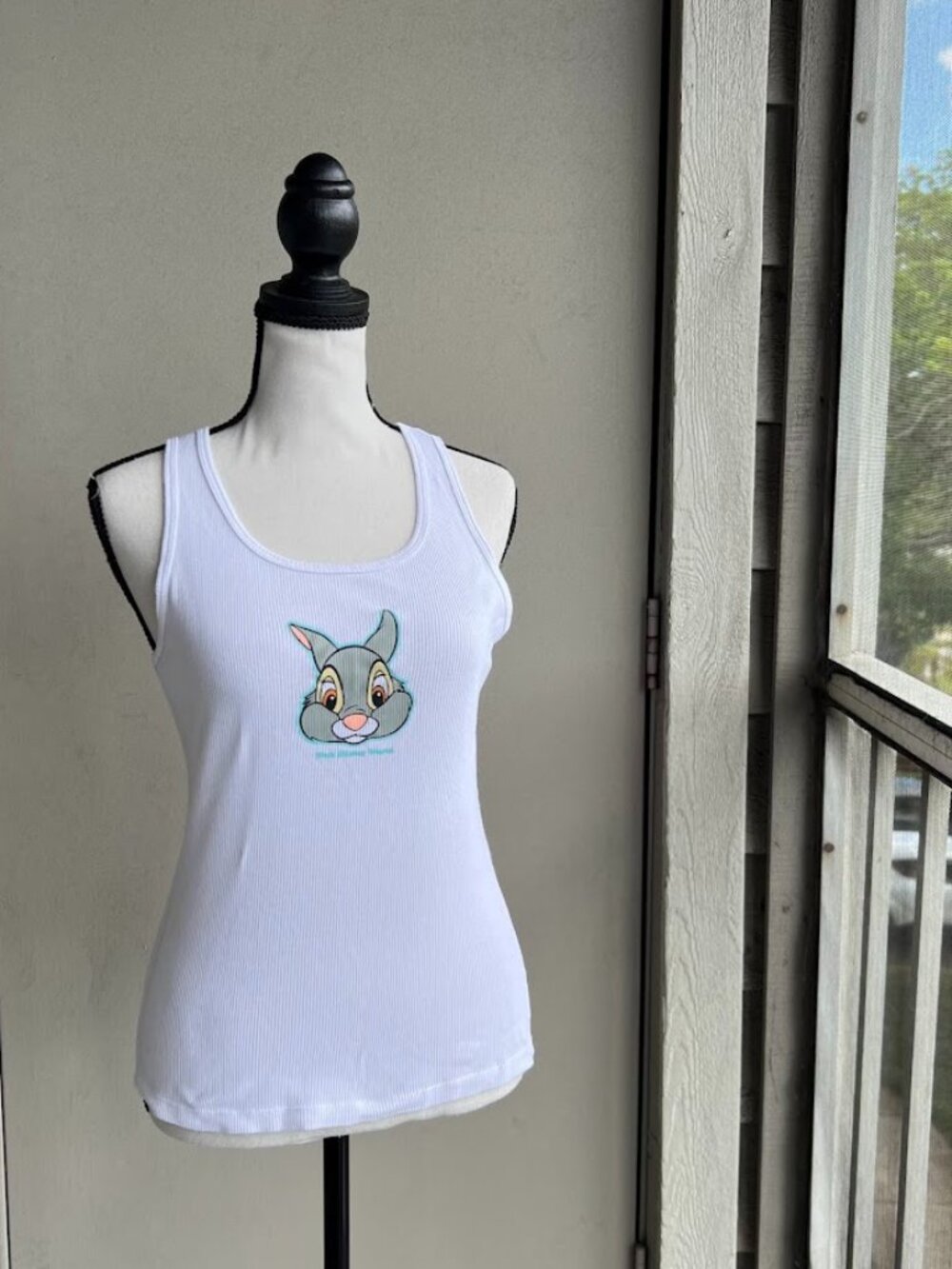 Vintage Y2K Disney Thumper Bambi Tank Cotton